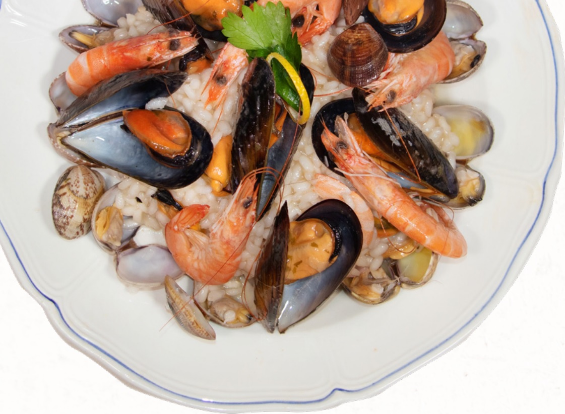 RISOTTO AI FRUTTI DI MARE GIULIO MELZI D'ERIL